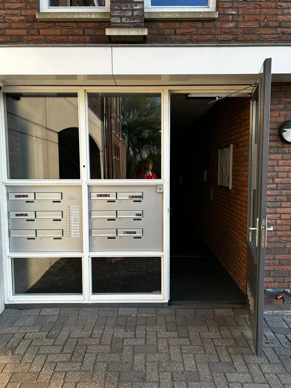 Clean building entrance